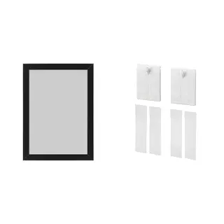 frame + adhesive hook ×2