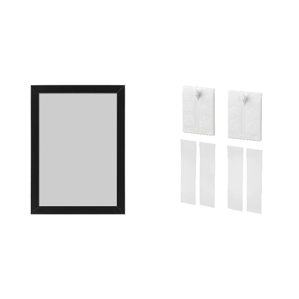 frame + adhesive hook ×2, photo 1