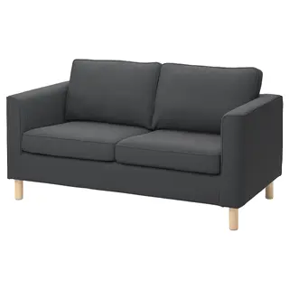 PÄRUP cover for 2-seat sofa, Kelinge anthracite
