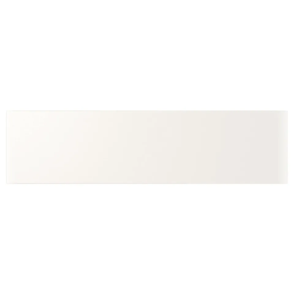Utusta drawer front, white, acrylic paint on fibreboard.