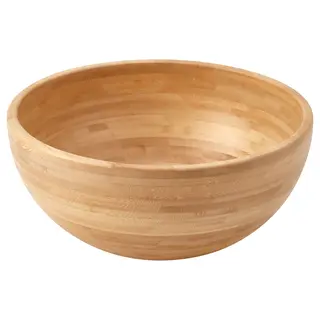 BLANDA MATT serving bowl, bamboo, 28 cm