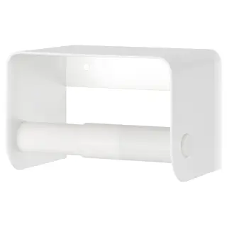 ENUDDEN toilet roll holder, white, 9x13x8 cm