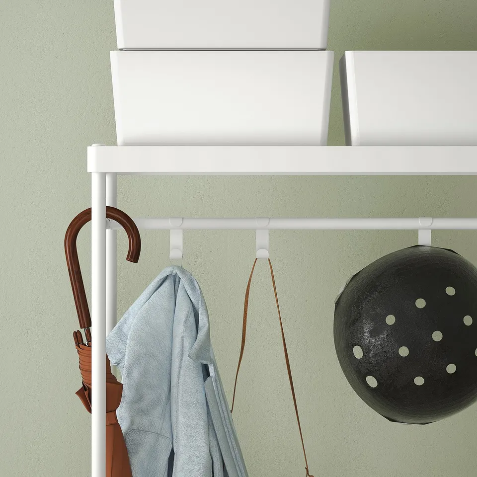 part: MACKAPÄR coat rack with shoe storage unit