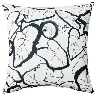 PELARKÖRSBÄR cushion cover, white/black, 50x50 cm