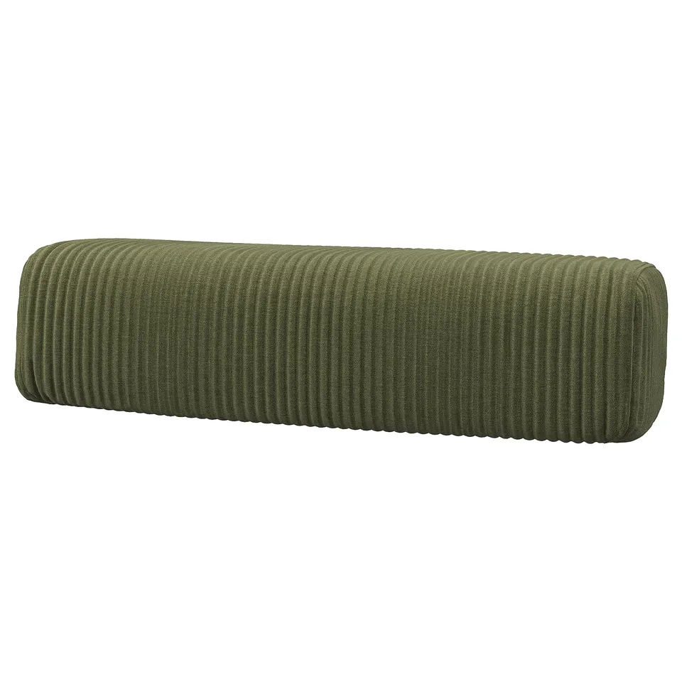 Green JÄTTEBO sofa module, textured.