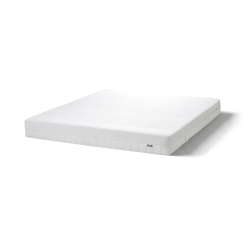 ÅKREHAMN Foam mattress, firm/white, 180x200 cm