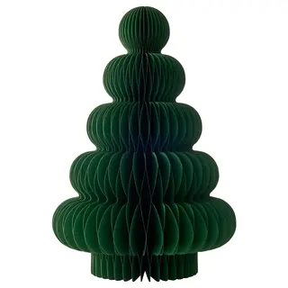 VINTERFINT decoration, Christmas tree shaped green, 36x24 cm