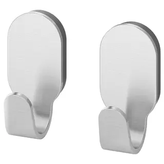 BROGRUND hook, stainless steel, Width 3 x Depth 4 x Height 7 cm