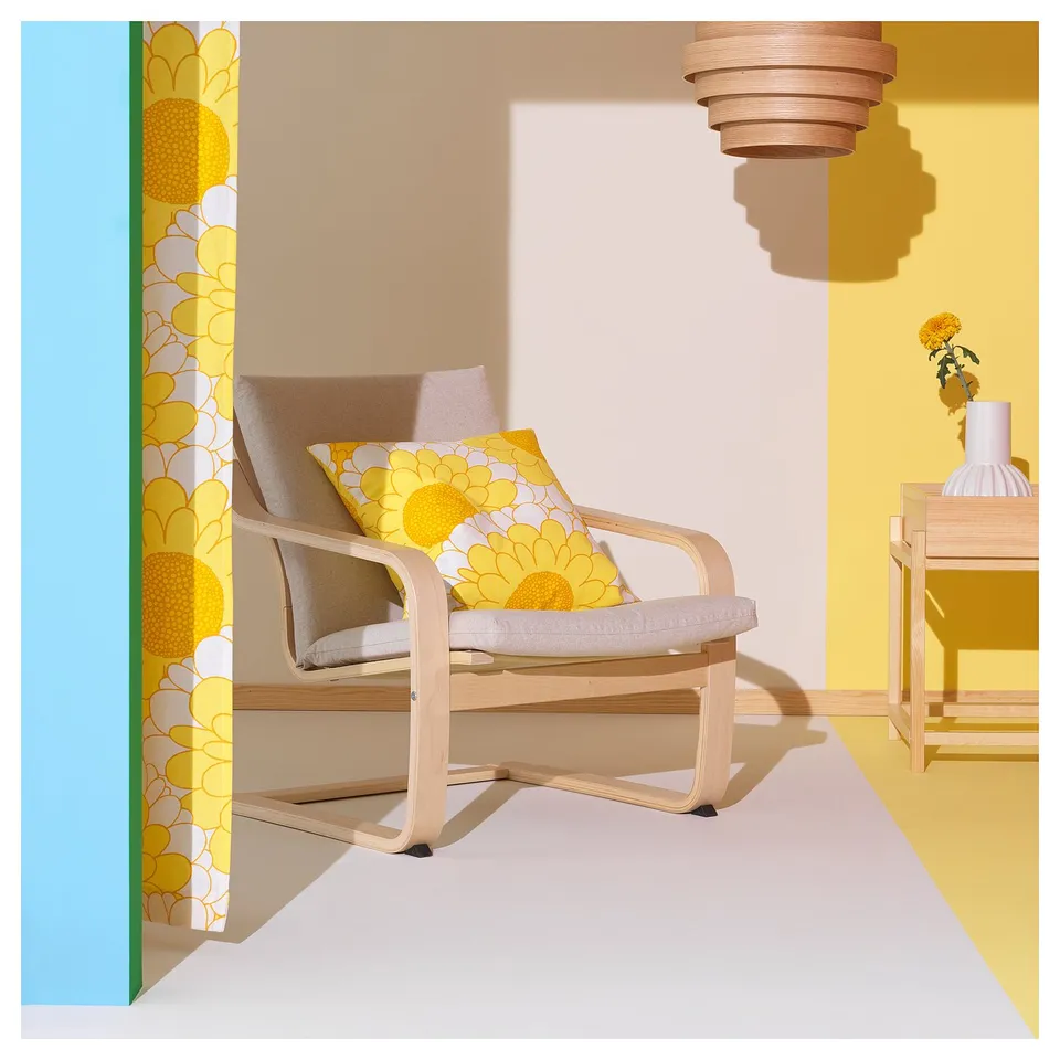 part: POÄNG armchair frame with low back
