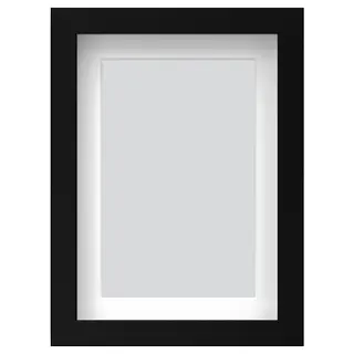 RÖDALM frame, black, 13x18 cm