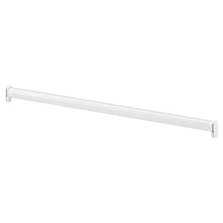 HJÄLPA adjustable clothes rail, white, 60-100 cm