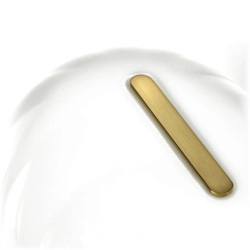 AKTERSPRING Table lamp, opal white glass/brass-plated, 39 cm