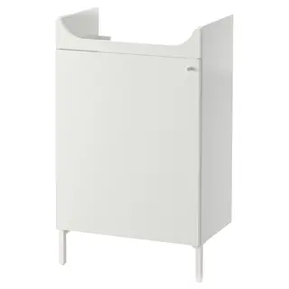 NYSJÖN wash-basin cabinet, white, 50x83 cm