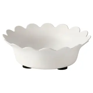 SNÖSISKA tealight holder, off-white, 2 cm