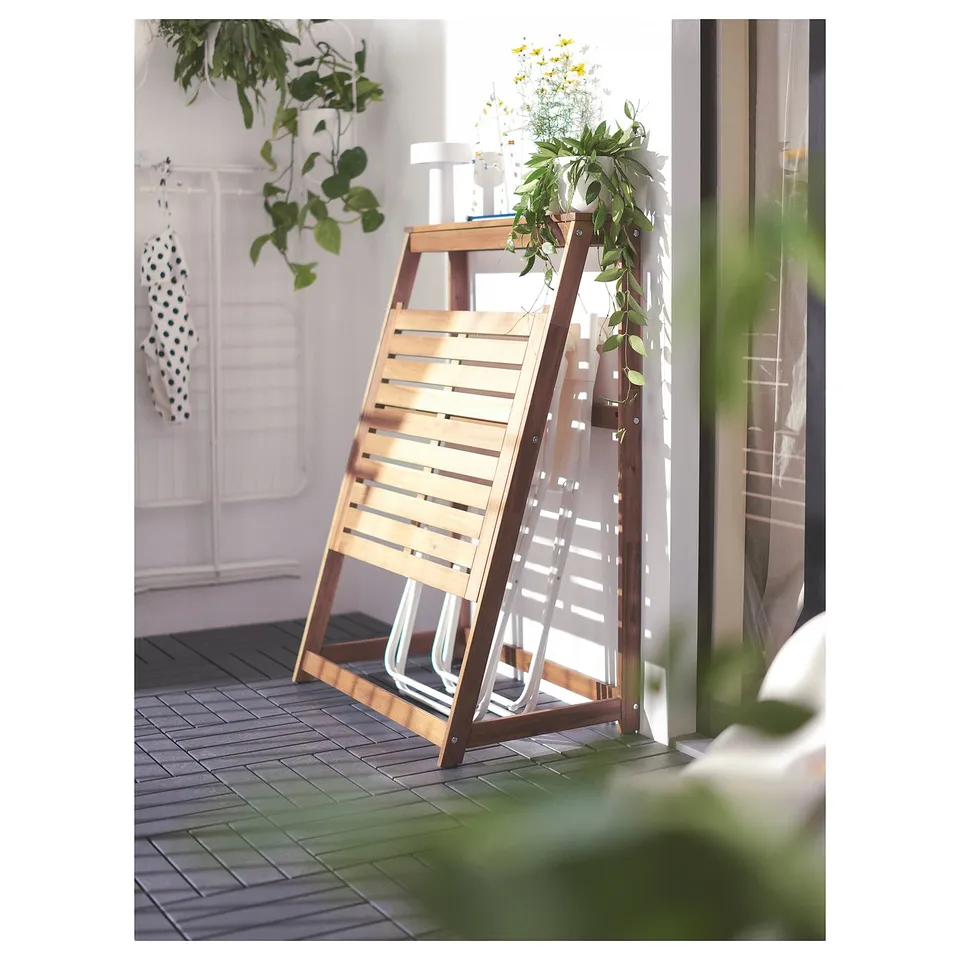 FEJAN Chair, outdoor, foldable white
