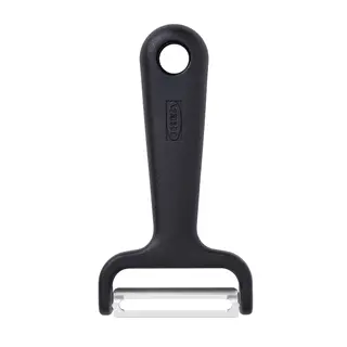 UPPFYLLD peeler, black-grey, Length 11.4 cm