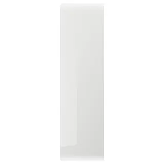 RINGHULT cover panel, high-gloss light grey, 62x220 cm
