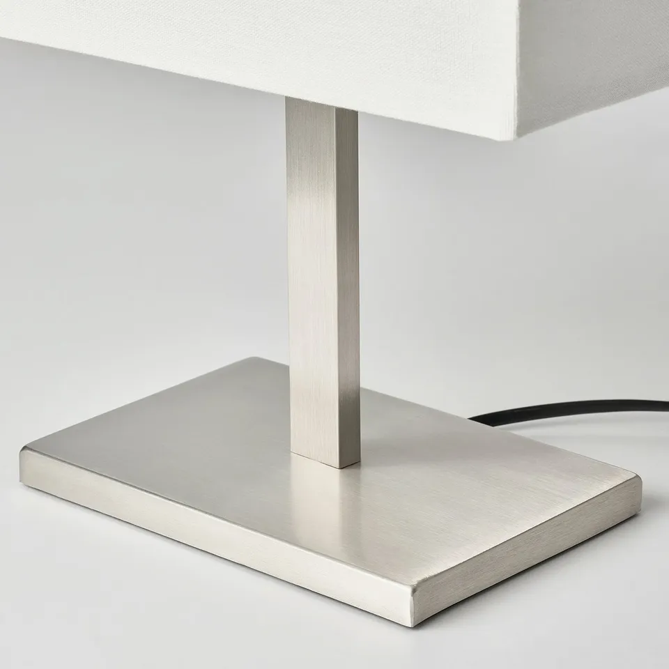 Textile lamp with warm light