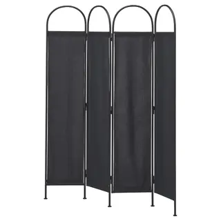 GRÅFJÄLLET room divider, anthracite, 150x175 cm