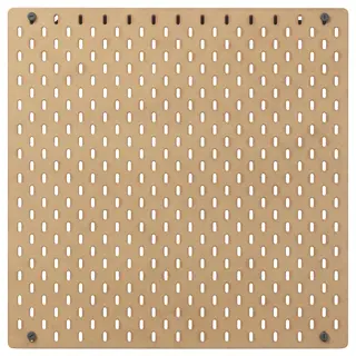 SKÅDIS pegboard, wood, 56x56 cm