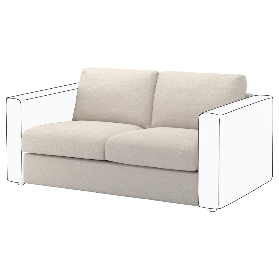 part: VIMLE cover for 2-seat section