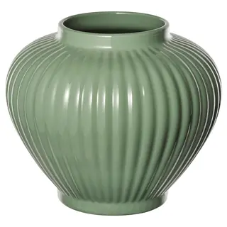 PELARBJÖRK vase, grey-green, 20 cm