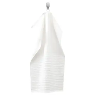 VÅGSJÖN hand towel, white, Length 70 x Width 40 cm