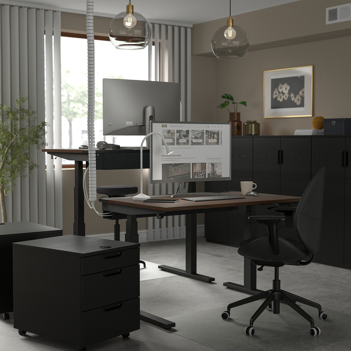 part: MITTZON desk sit/stand