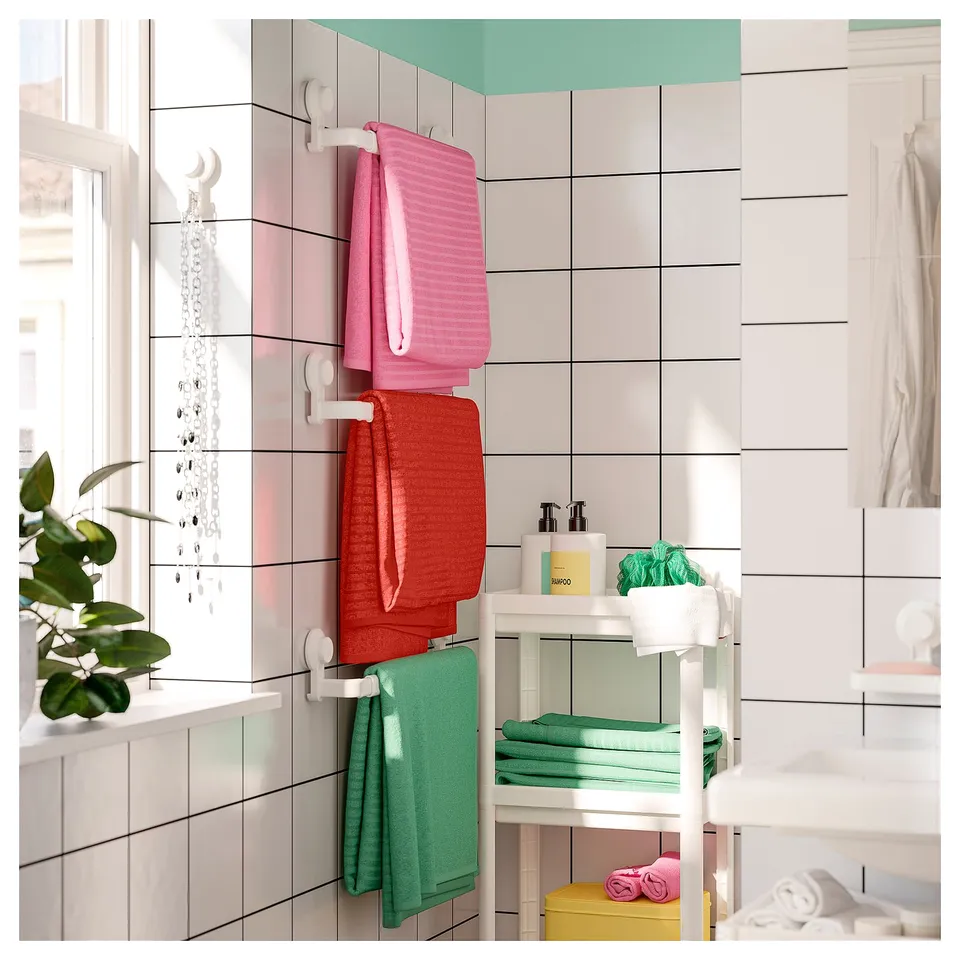 part: TISKEN towel rack with suction cup