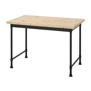 KULLABERG desk, pine, 110x70 cm