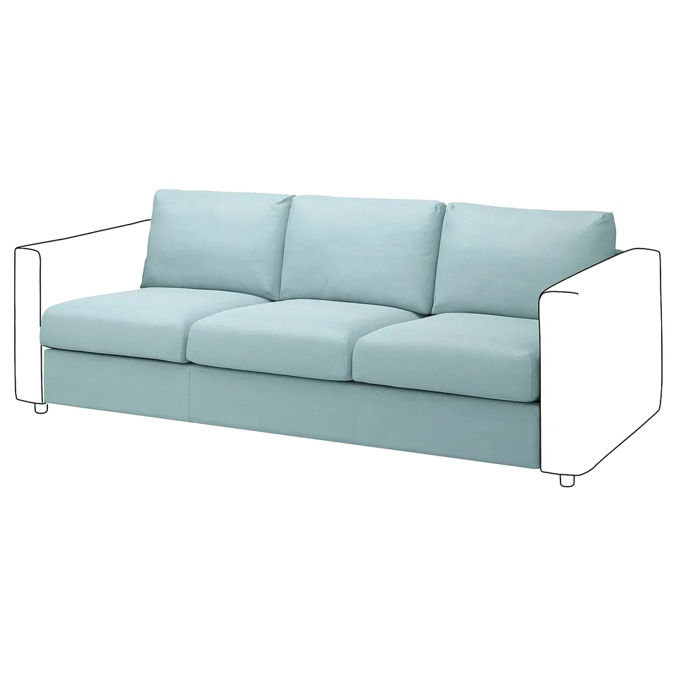 part: VIMLE cover for 3-seat section