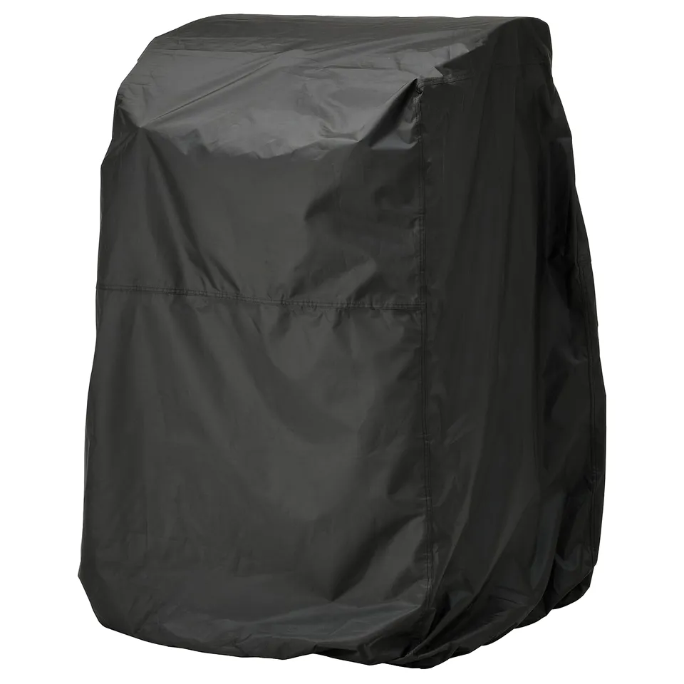 A TOSTERÖ black waterproof cover, designed to protect garden furniture from the elements.