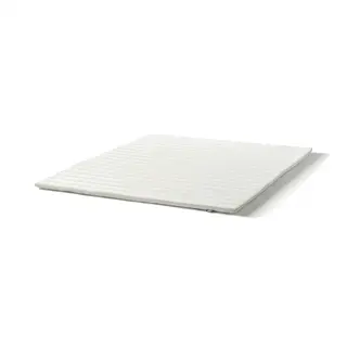 NOPAKTE mattress pad, white, 150x200 cm