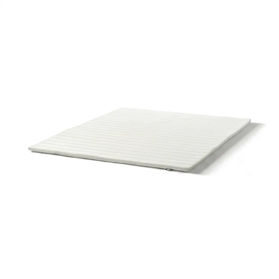 NOPAKTE Mattress pad, white, 150x200 cm