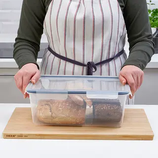IKEA set: food container + lid