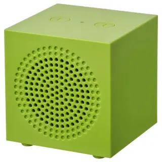KALLSUP portable Bluetooth speaker, yellow-green