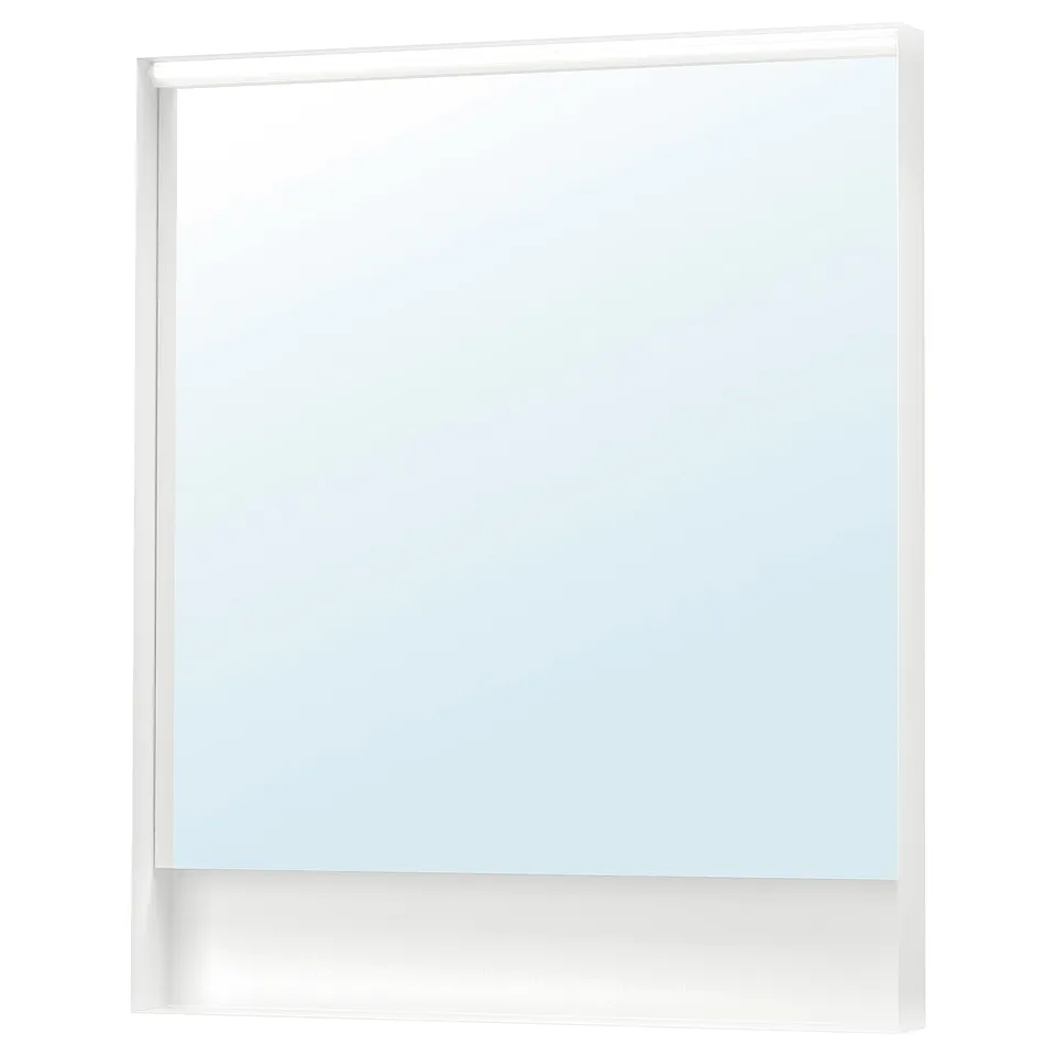 part: FAXÄLVEN mirror with built-in lighting