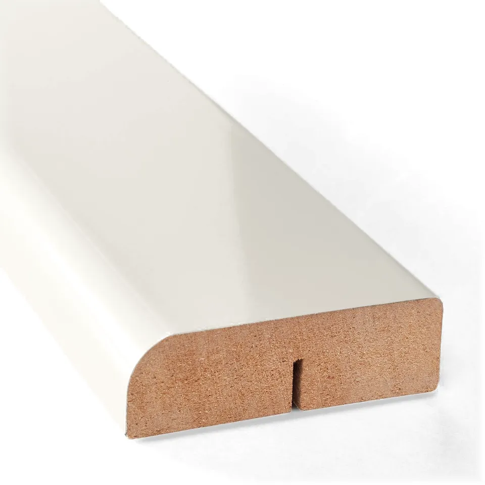 Kitchen counter edge close-up