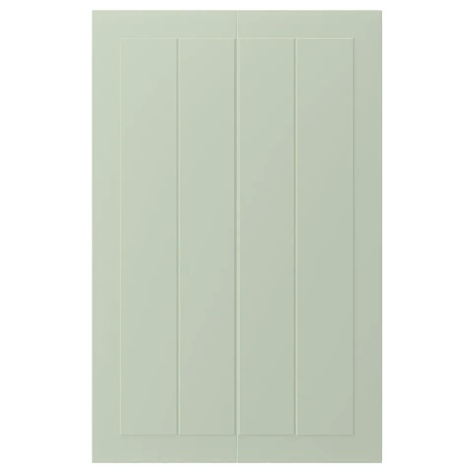 part: STENSUND 2-p door f corner base cabinet set