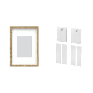 frame + adhesive hook ×2