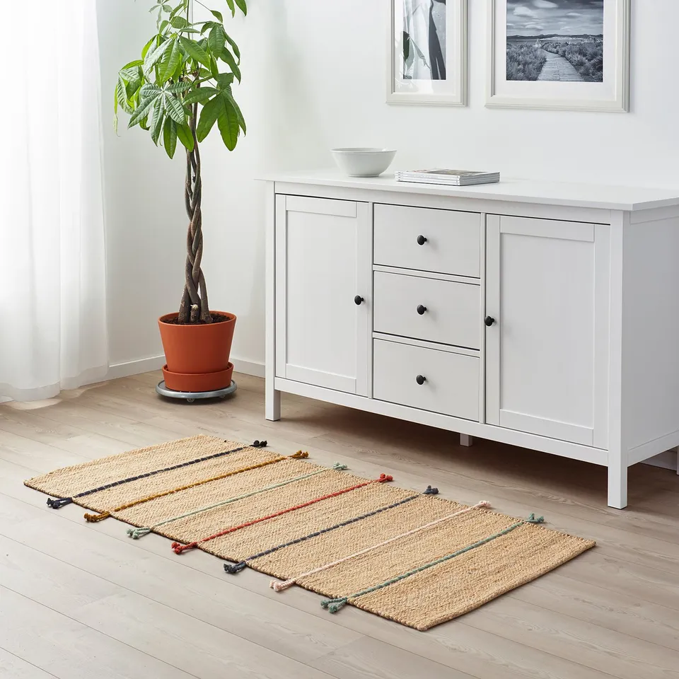 part: RAKLEV rug, flatwoven