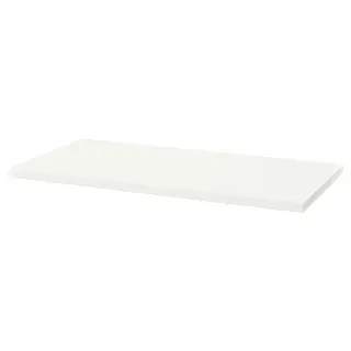 LAGKAPTEN table top, white, 120x60 cm
