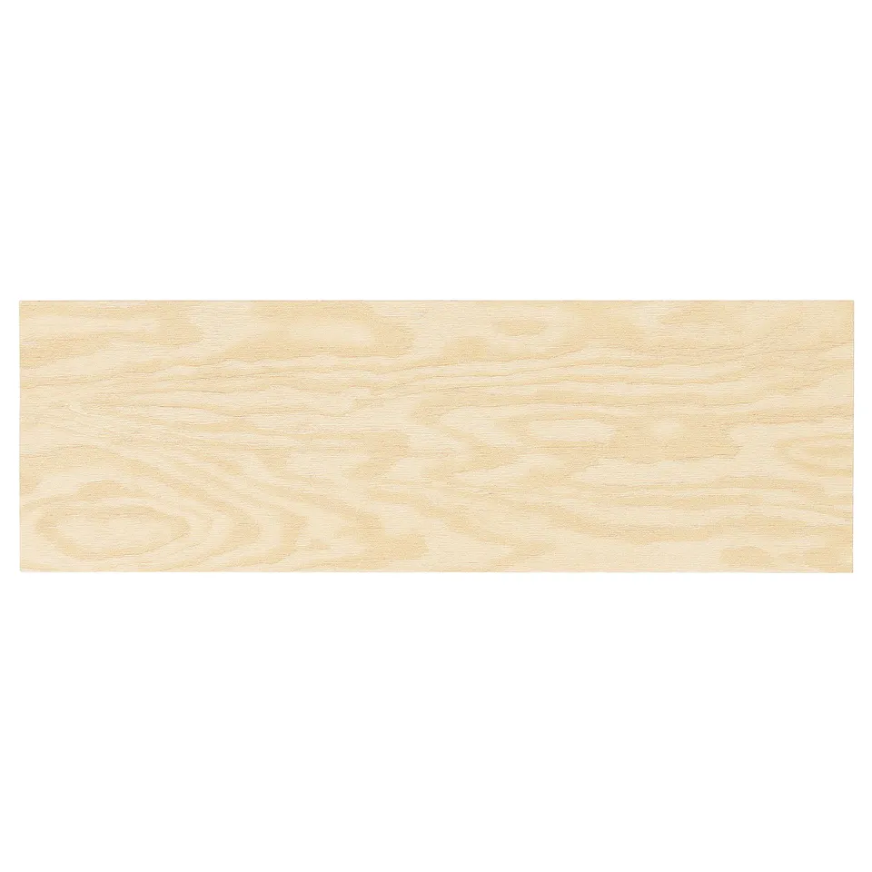 KALBÅDEN pine-style drawer front in light beige.