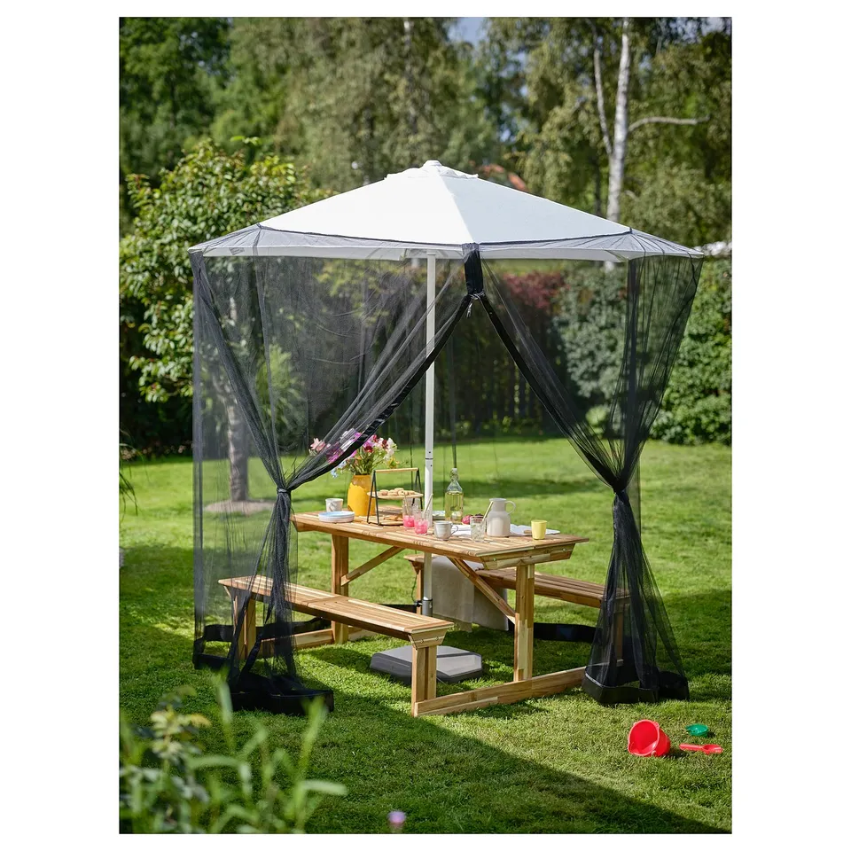 LERHOLMEN Picnic table, acacia outdoor