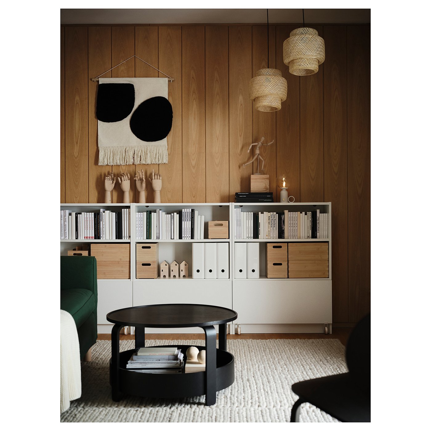 BILLY Drawer, white/with castors, 80x28x44 cm