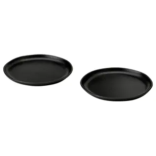 STOCKHOLM 2025 side plate, black, 18 cm