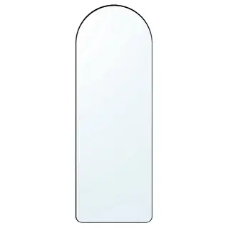 LINDBYN mirror, black, 60x170 cm