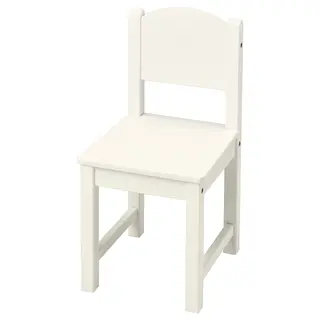 SUNDVIK children's chair, white