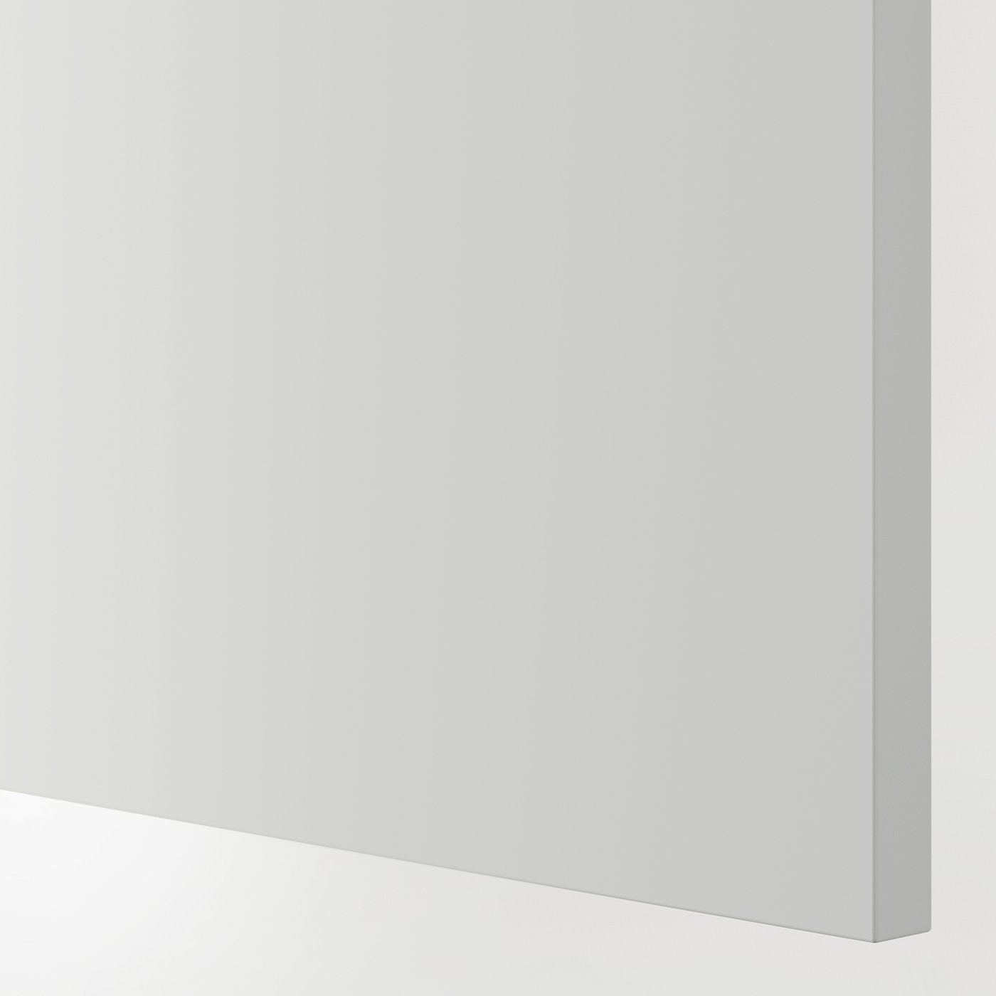 ASPUDDEN Cover panel, light grey, 62x220 cm