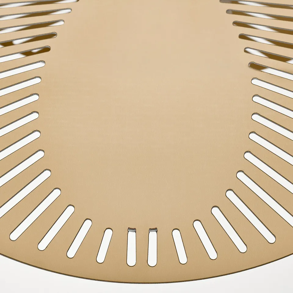 KVÄLLSDOPP Pendant lamp shade, brass-colour, 52 cm
